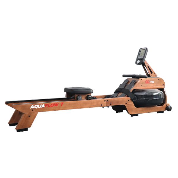 Гребной тренажер CardioPower Водный поток (AquaFlow) 7