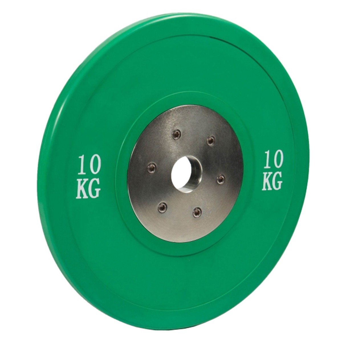 Диск профессиональный обрезиненный (цветной) D51 мм PROFI-FIT 10 кг