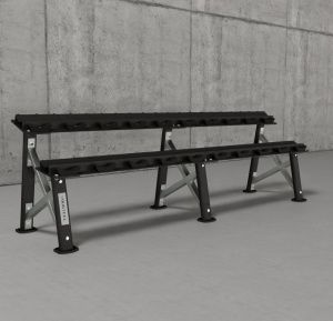 Стойка для фитнесс гантелей X-shape, на 10 пар