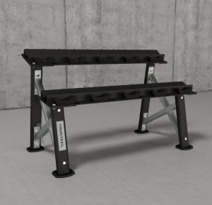 Стойка для фитнесс гантелей X-shape, на 5 пар