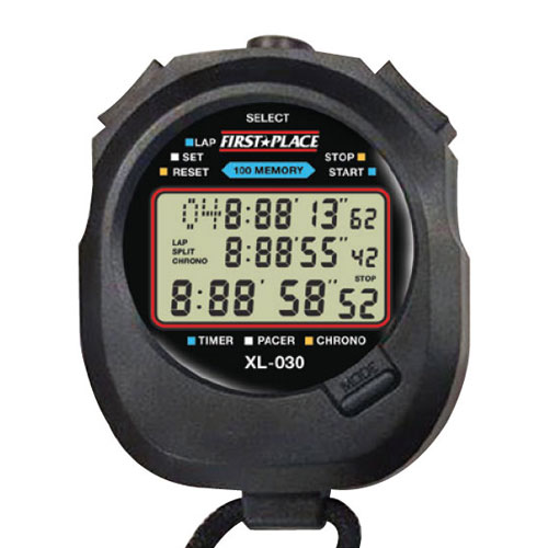 Секундомер PERFORM BETTER M-F 100 Stopwatch черный